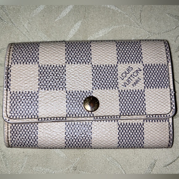 Louis Vuitton Damier Azur 6 Key Holder - Picture 1 of 16